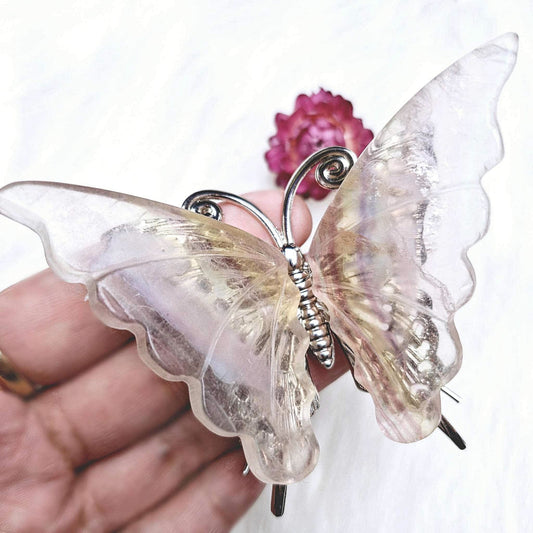 Candy Fluorite Butterfly - Freestanding