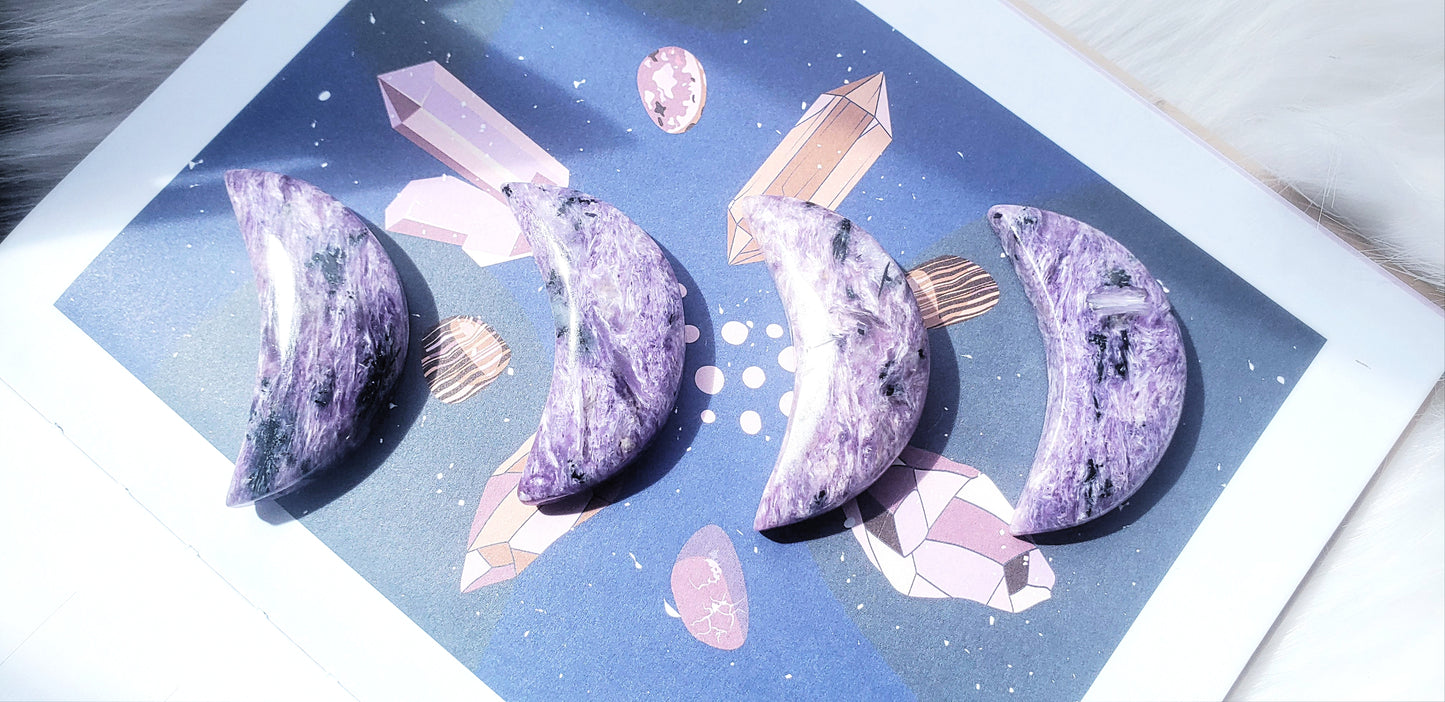 Purple Chairoite Moons 🌙