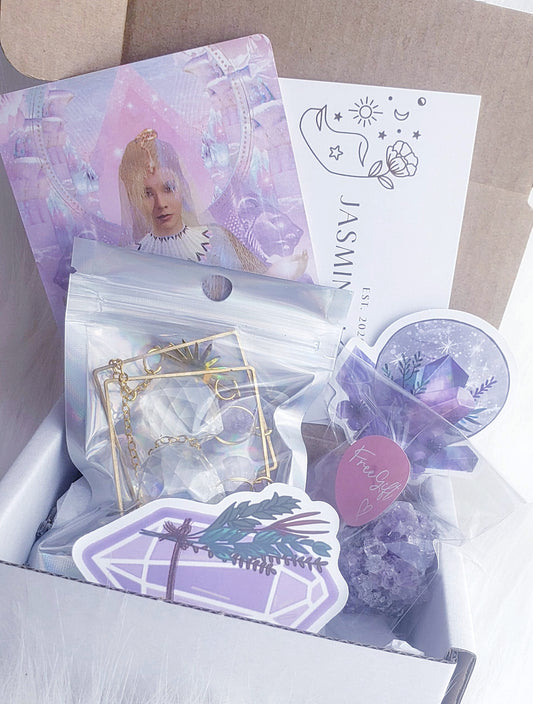 Rainbow Suncatcher with Amethyst - Giftbox