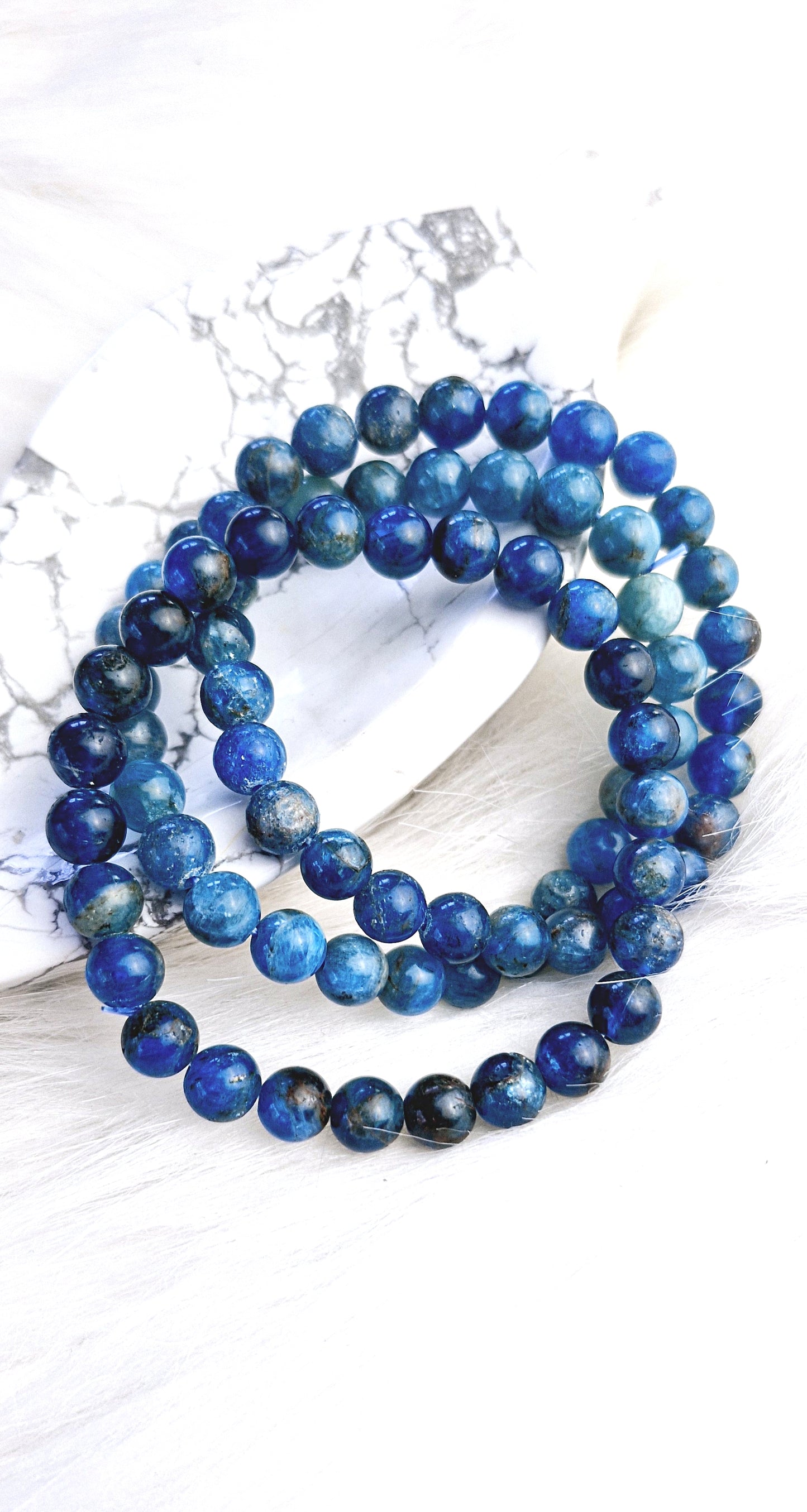 Blue Apatite Bracelets