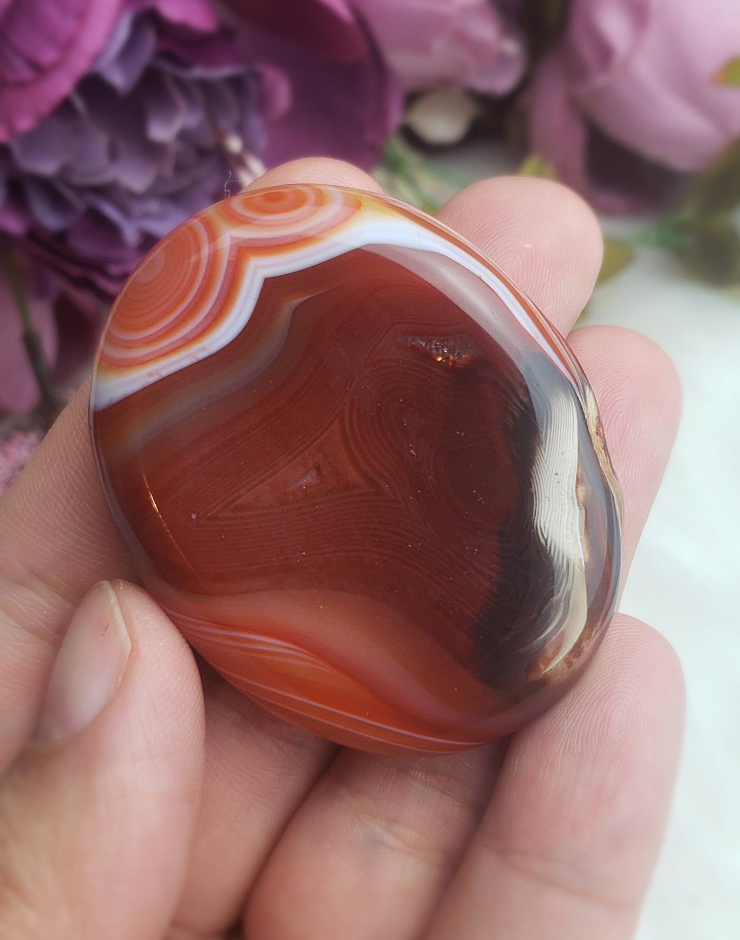 Sardonyx Worry Stone