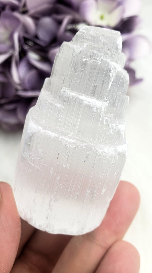 Selenite Mini Towers