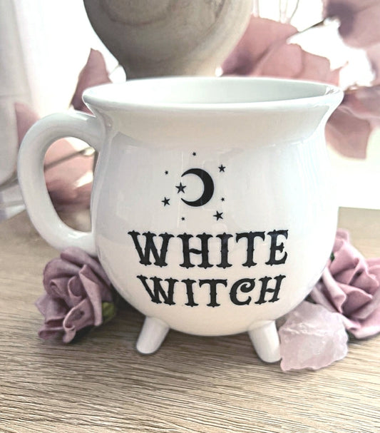 White Witch Couldron Mug