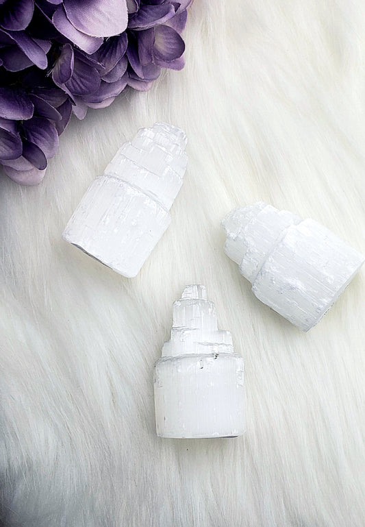 Selenite Mini Towers