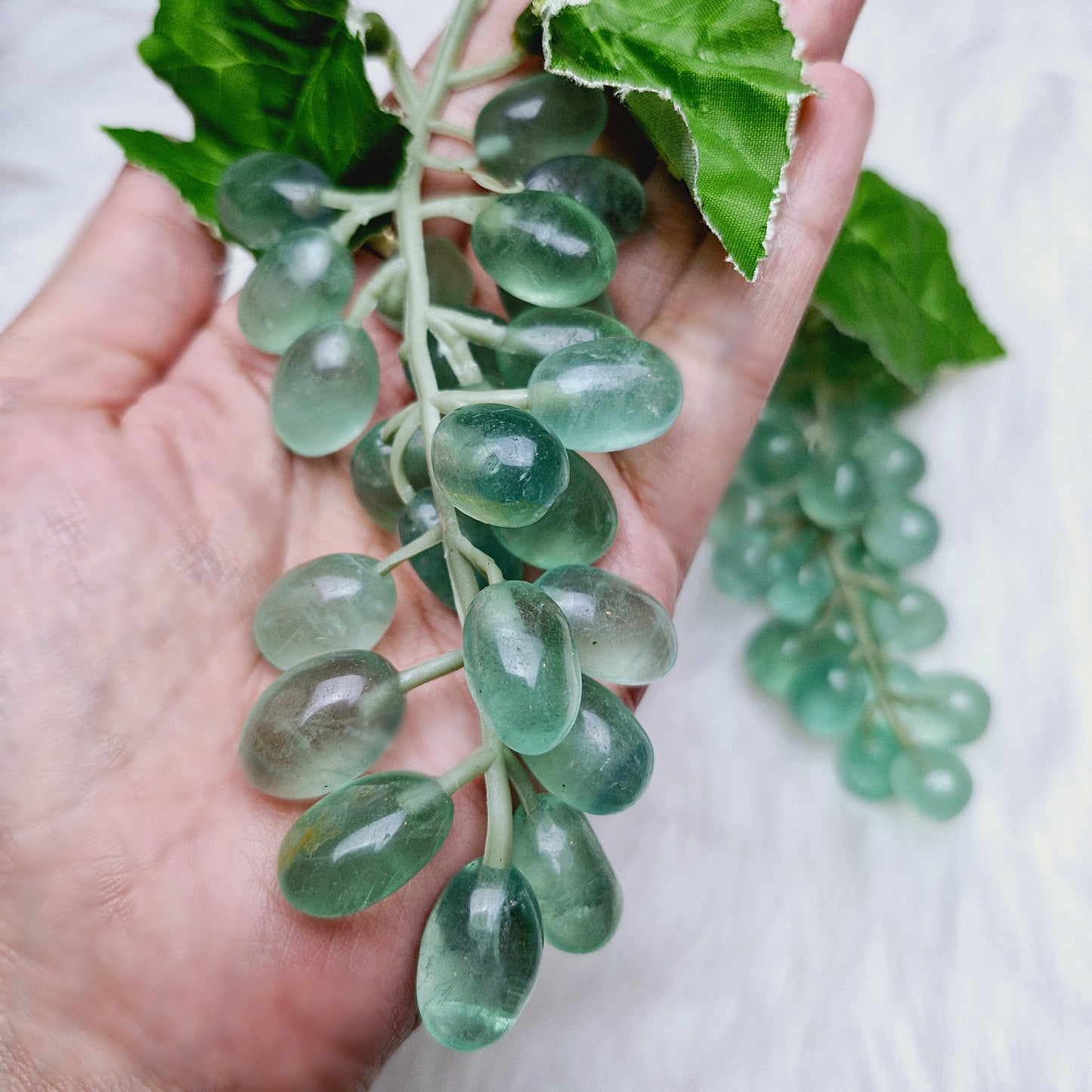 Fluorite Bunches of Grapes