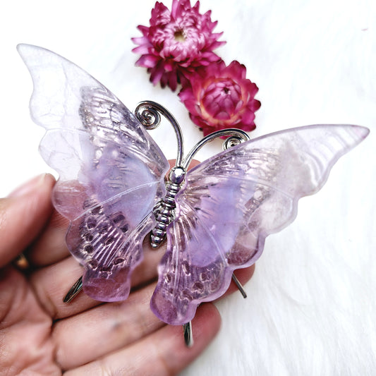 Candy Fluorite Butterfly - Freestanding