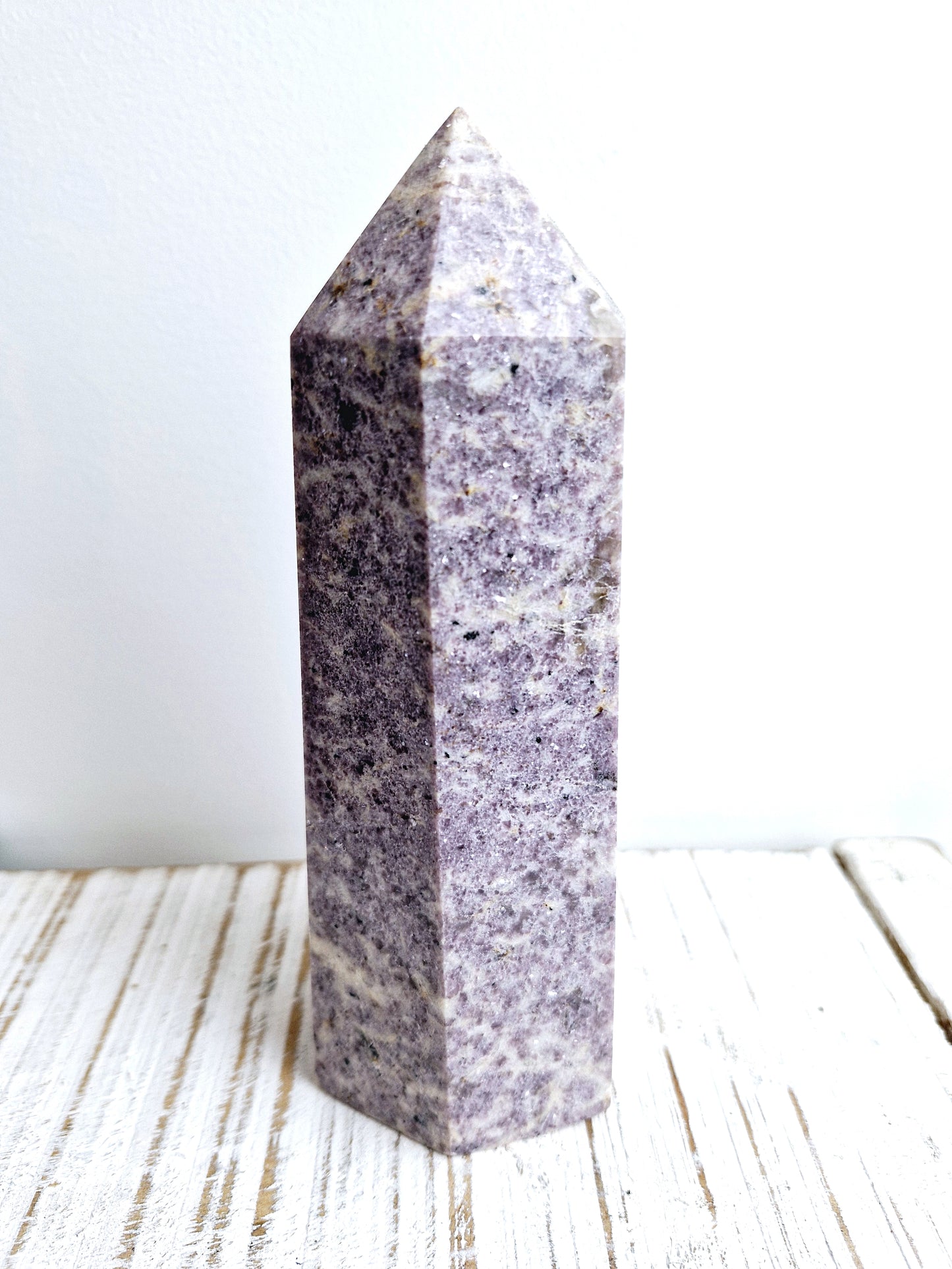 Lepidolite tower