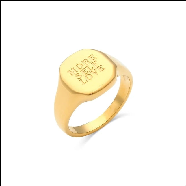 Affirmation Ring - More Self Love