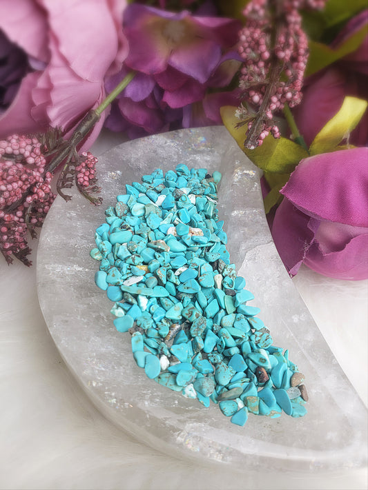 Turquoise Chips - Extra Small