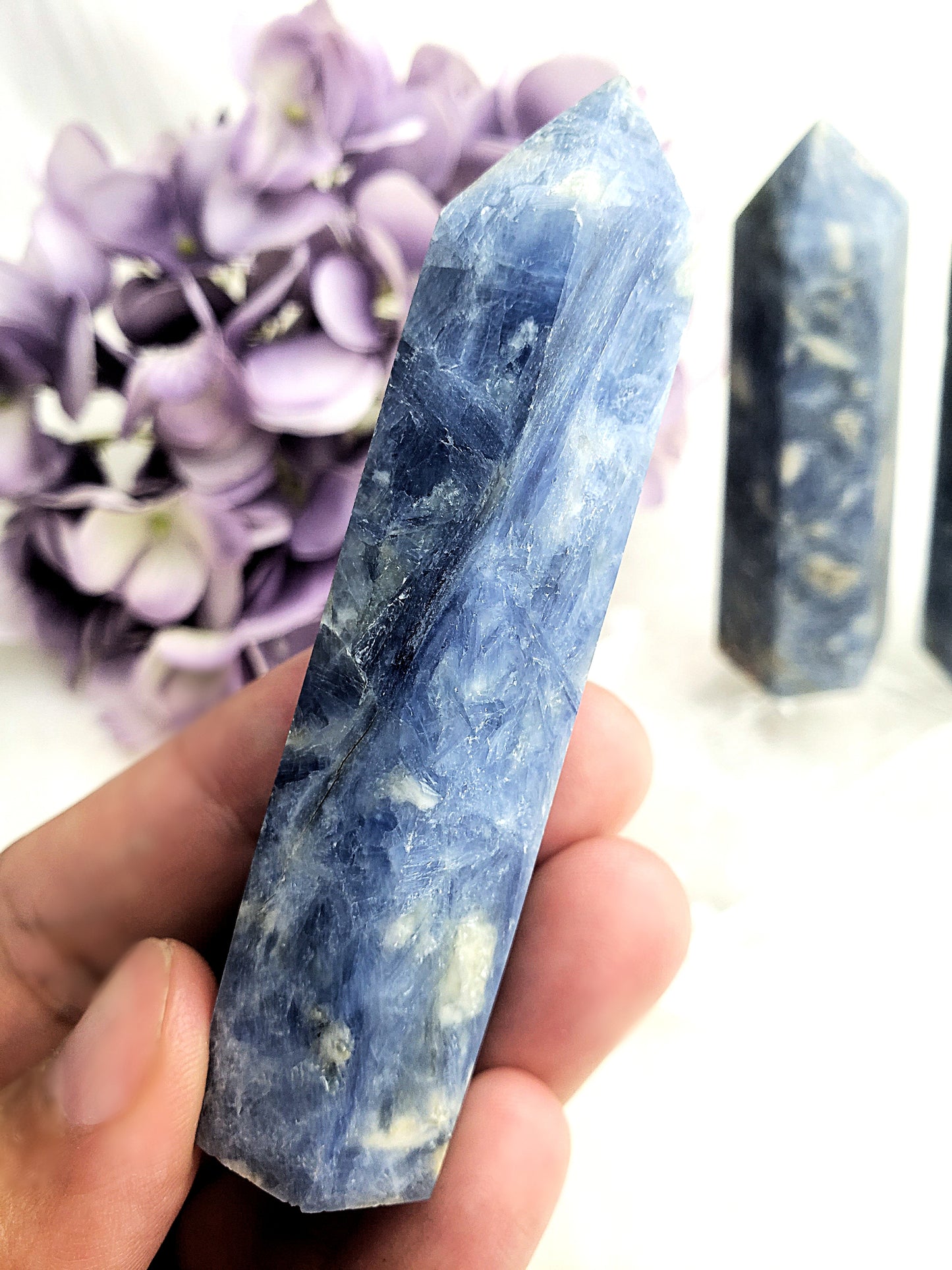 Blue Kyanite Points