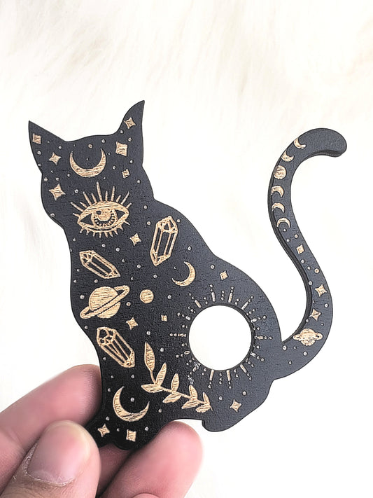 Celestial Cat Sphere Holder