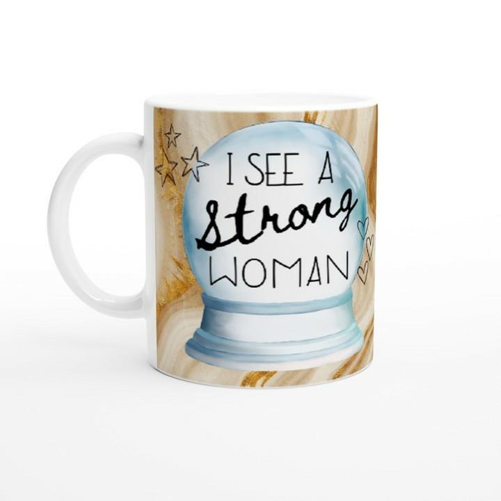 Crystal Ball Mug - Strong Woman