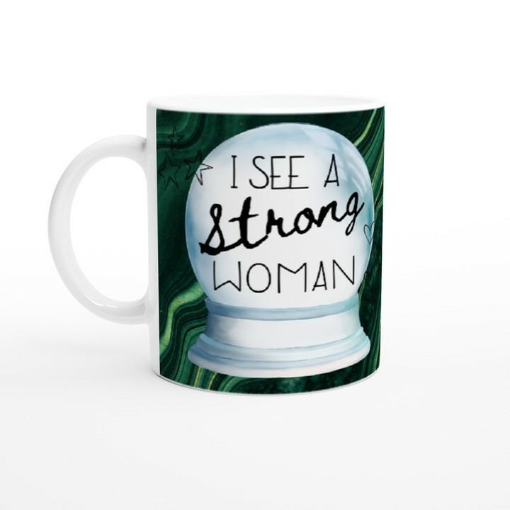 Crystal Ball Mug - Strong Woman