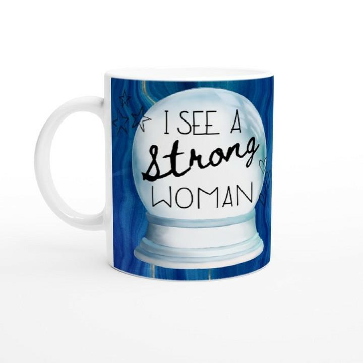 Crystal Ball Mug - Strong Woman