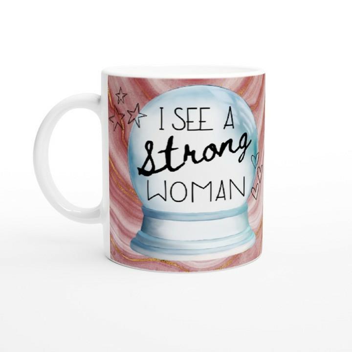 Crystal Ball Mug - Strong Woman