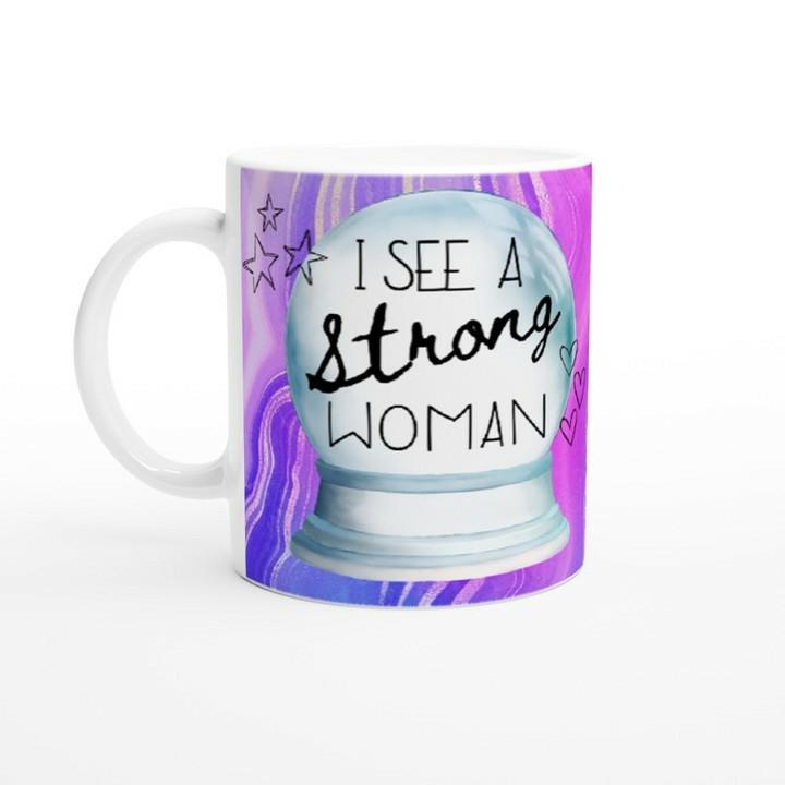 Crystal Ball Mug - Strong Woman