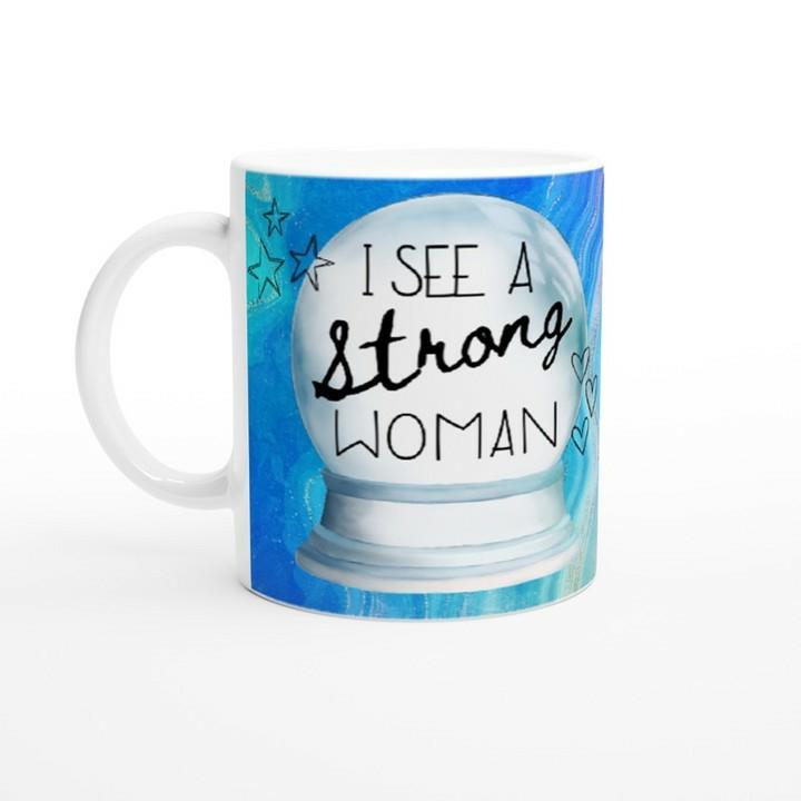 Crystal Ball Mug - Strong Woman