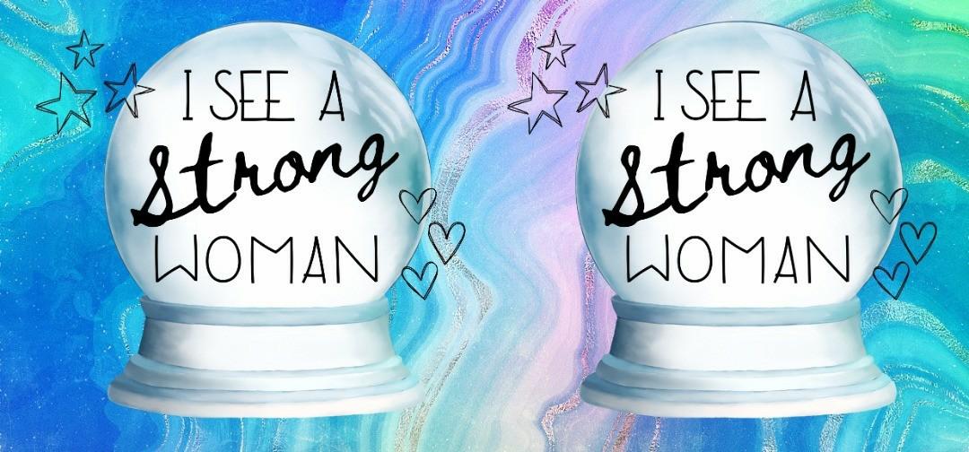 Crystal Ball Mug - Strong Woman