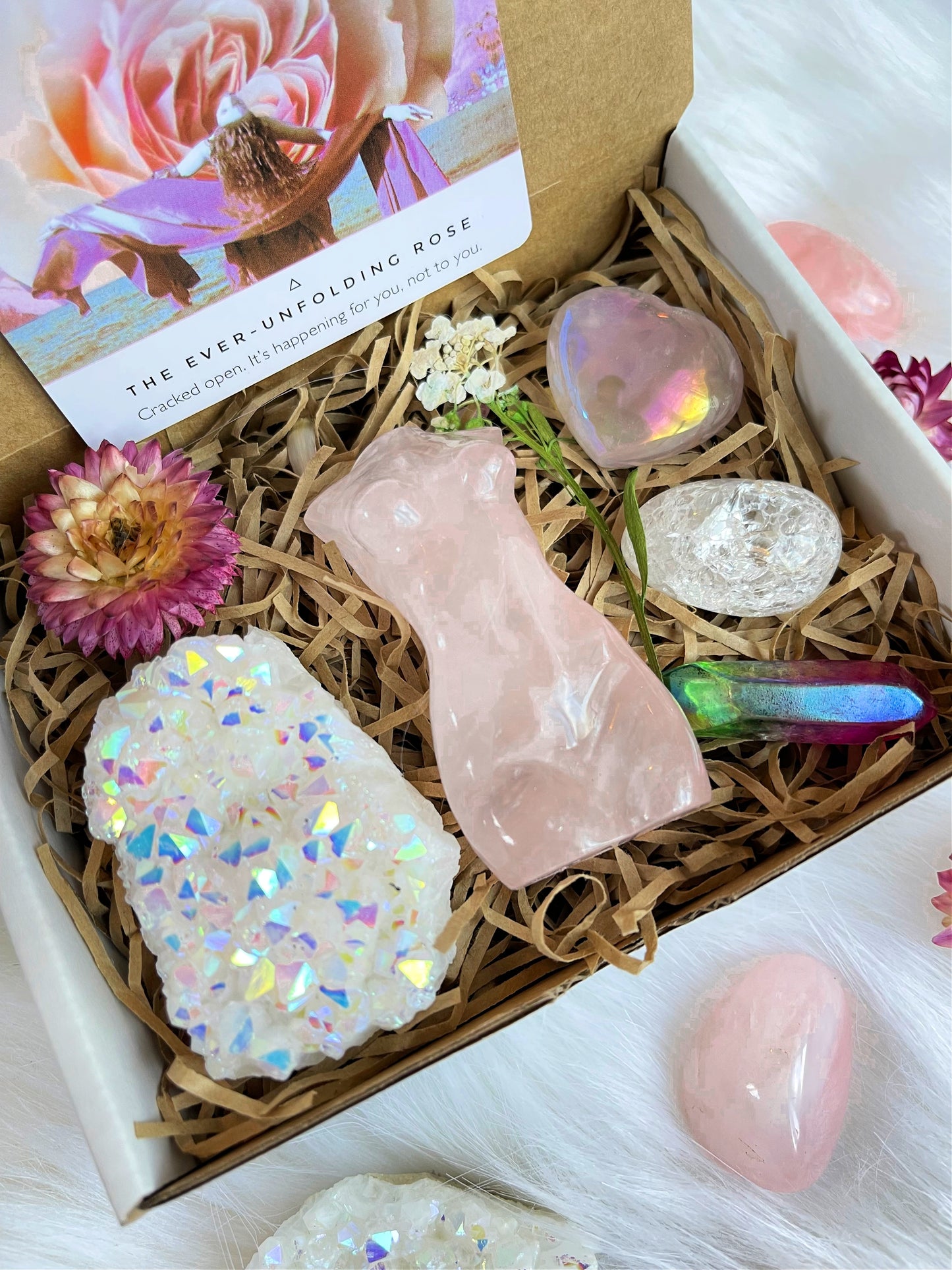 Intuited Crystal Giftbox - With free Crystal Cleansing Guide