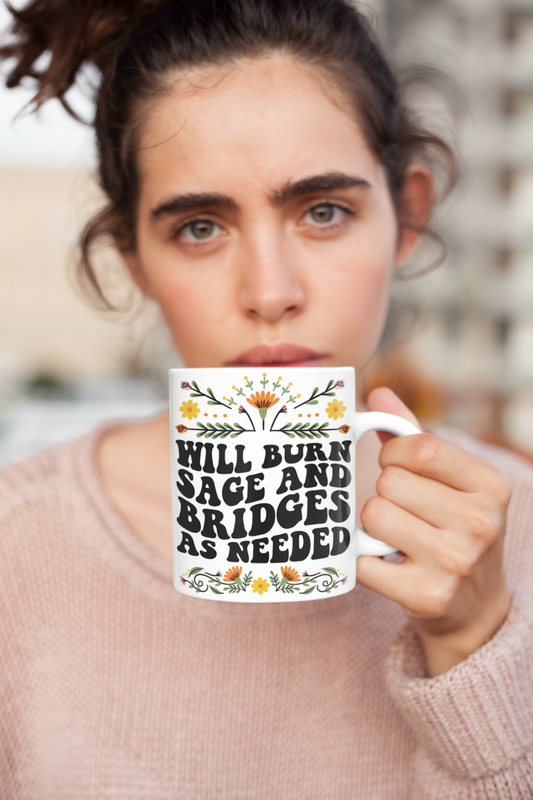 Burning Sage & Bridges Mug